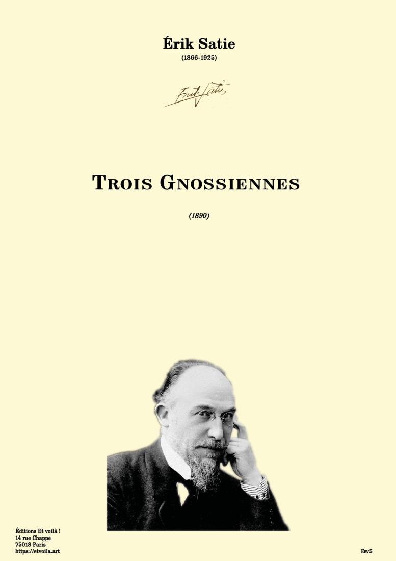 Trois gnossiennes , nº 1, 2, 3