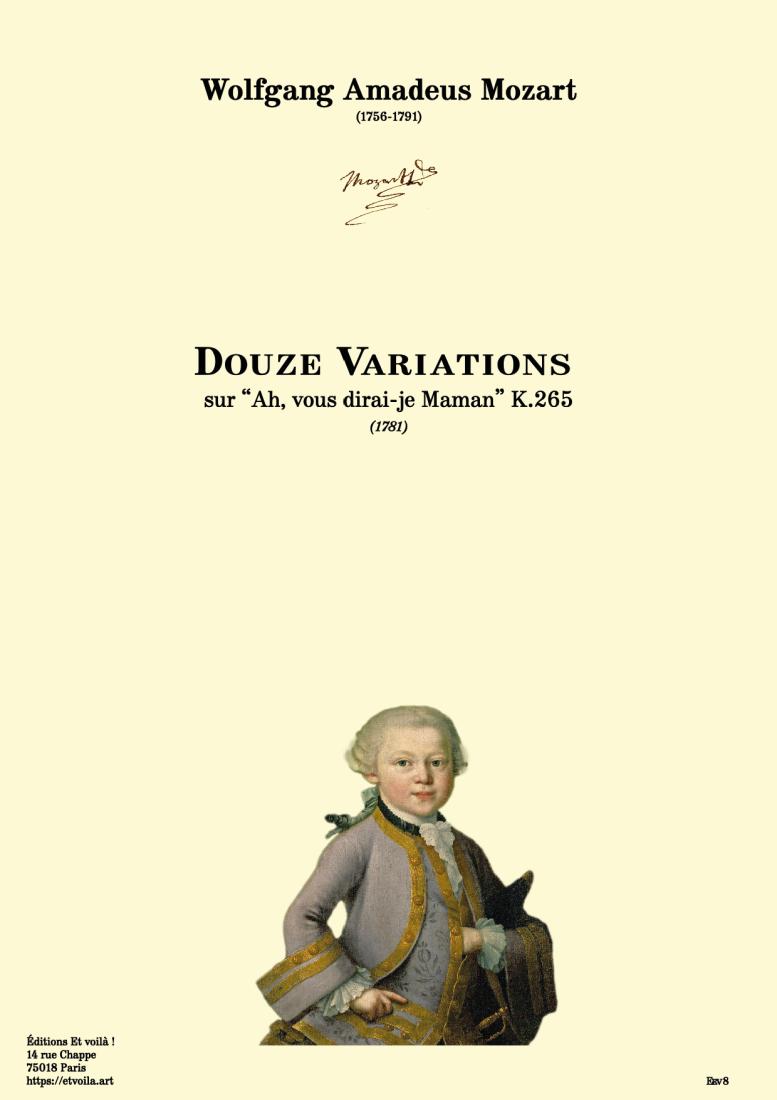 Variations "ah, vous dirai-je maman"