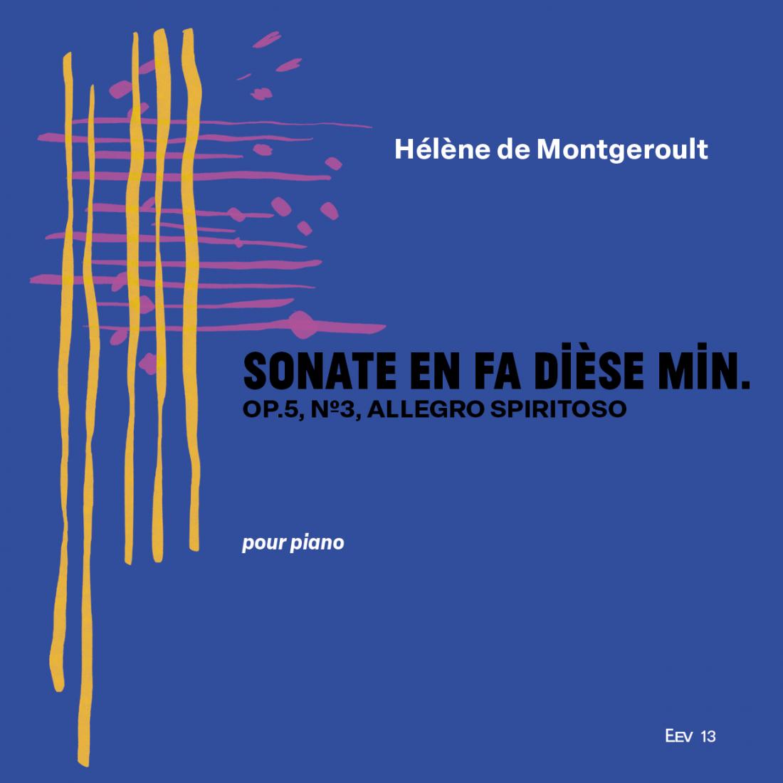 Sonate en fa# min.