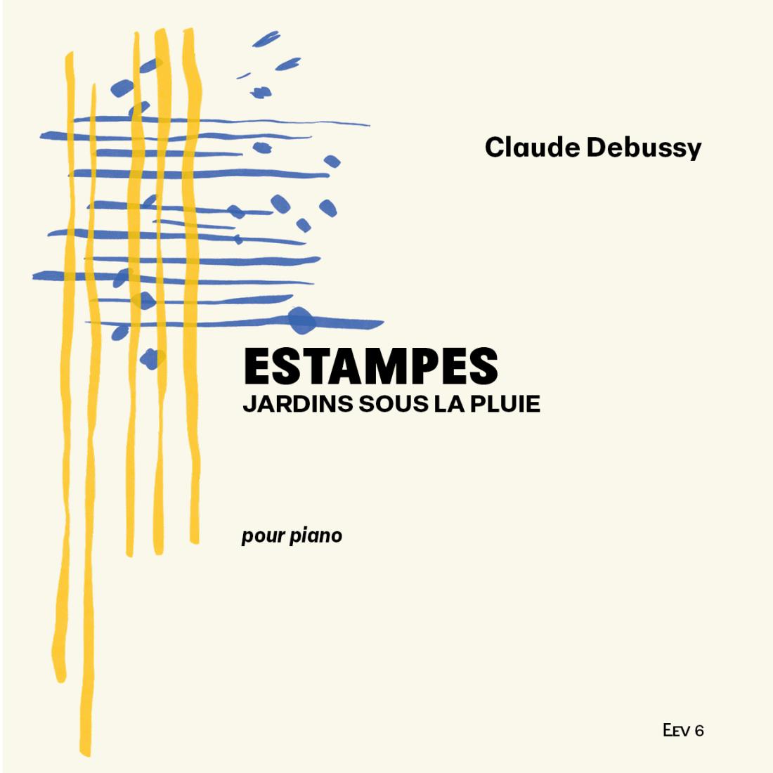 Estampes, Jardins sous la pluie